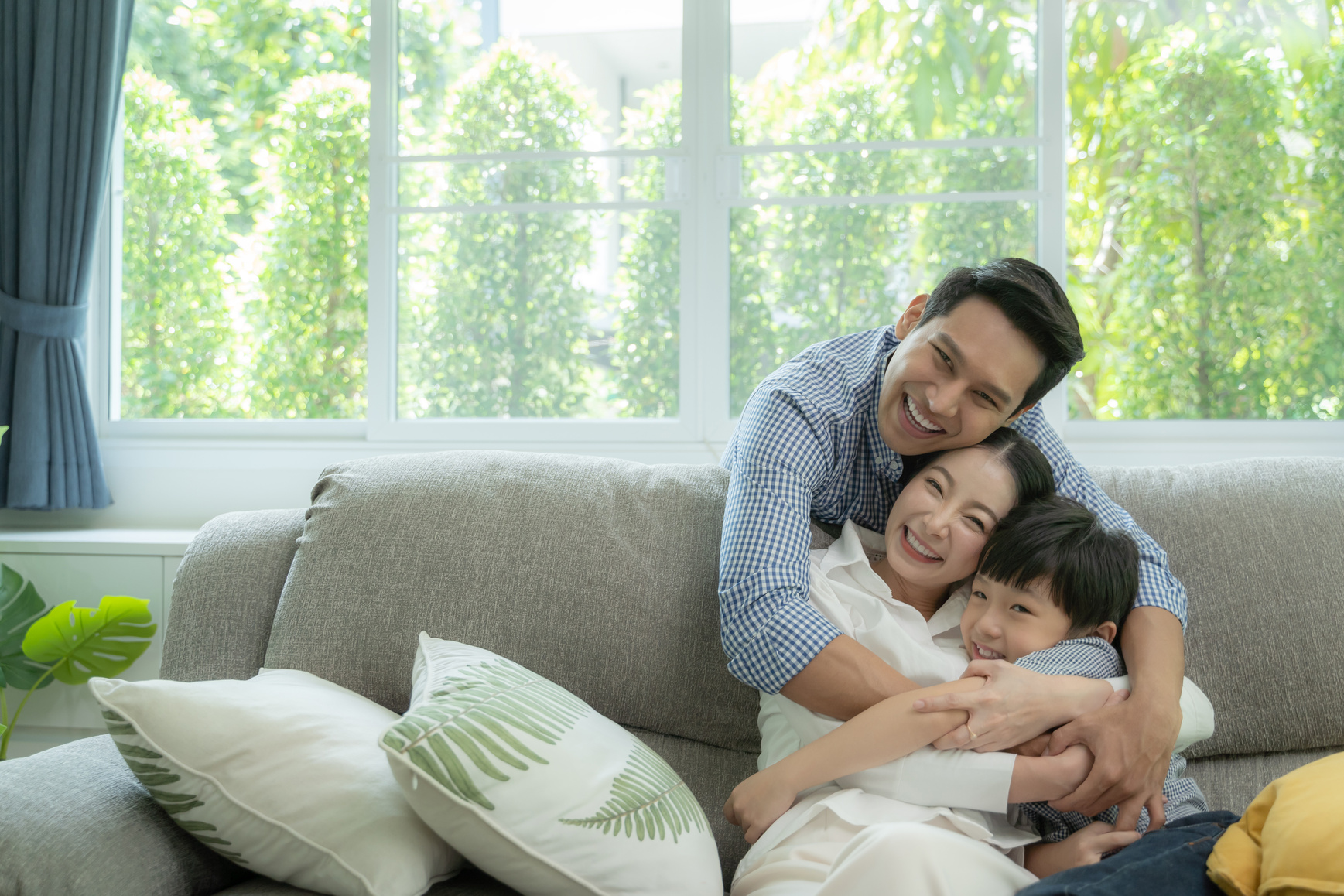 A Happy Family Spending Time Together